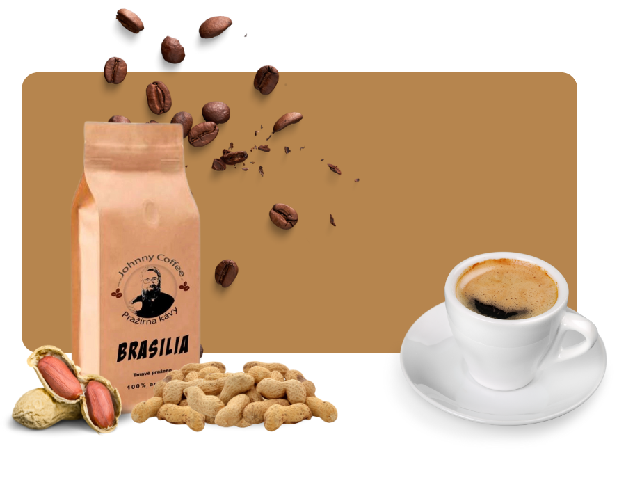 Mletá espresso káva — Johnny Coffee pražírna Moravský Krumlov
